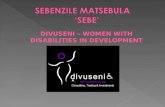 DIVUSENI – WOMEN WITH DISABILITIES IN DEVELOPMENT.