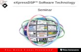 EXpressDSP TM Software Technology Seminar. TMS320 TM DSP Algorithm Standard (XDAIS)  eXpressDSP  Algorithms in Applications  Non-standard Algorithms.