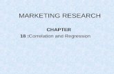 MARKETING RESEARCH CHAPTER 18 :Correlation and Regression.