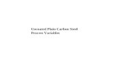 Uncoated Plain Carbon Steel Process Variables. Uncoated Steel – Process Variables Lesson Objectives When you finish this lesson you will understand: the.