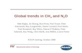 Global trends in CH 4 and N 2 O Matt Rigby, Jin Huang, Ron Prinn, Paul Fraser, Peter Simmonds, Ray Langenfelds, Derek Cunnold, Paul Steele, Paul Krummel,