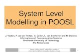 Jeroen Voeten, email: voeten@ics.ele.tue.nl Information and Communication Systems Group 1 System Level Modelling in POOSL J. Voeten, P. van der Putten,
