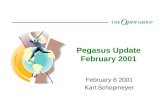 Pegasus Update February 2001 February 6 2001 Karl Schopmeyer.