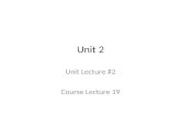 Unit 2 Unit Lecture #2 Course Lecture 19. Wavelength Division Multiplexing(WDM) Wave Division Multiplexing.