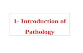 1- Introduction of Pathology. Objectives of the lecture To learn some terms used in pathology To learn about cell injury To know about cell adaptation.