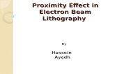 Proximity Effect in Electron Beam Lithography By Hussein Ayedh.