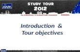 AAPA 2012 Study Tour to Europe – Introduction & Objectives v7 Introduction & Tour objectives.