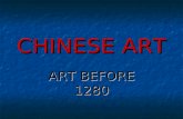 CHINESE ART ART BEFORE 1280. It’s a Beautiful Day to Take a Quiz Clear your desks Clear your desks Take out a half piece of paper Take out a half piece.