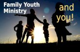 Family Youth Ministry and you!. 3 Biblical Concepts.