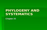 PHYLOGENY AND SYSTEMATICS Chapter 25. Sedimentary rocks are the richest source of fossils  Fossils are the preserved remnants or impressions left by.