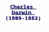 CharlesDarwin(1809-1882). 1650s – Archbishop James Ussher proposes the date 4004 BC for the beginning of the universe.