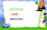 READING AND WRITING. Language points in Reading: 1. think highly/well/much/a lot of 赞赏 ; 高度评 价. Think little/ill/nothing of 对 … 评价不高 e.g. I think highly.