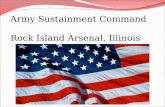Army Sustainment Command Rock Island Arsenal, Illinois.
