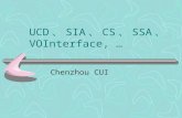 UCD 、 SIA 、 CS 、 SSA 、 VOInterface, … Chenzhou CUI.