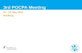 3rd POCPA Meeting 21 – 23. May. 2012 Hamburg. First and Last Name | Title of Presentation | Date | Page 2 3rd POCPA Meeting > Welcome to Hamburg and DESY.