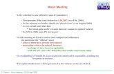 G. Carboni – Muon Meeting – 22-23 April 2002 Muon Meeting LHC schedule is now official (Council Committee) First protons (Pilot run) delayed to 1.04.2007.