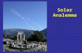 SolarAnalemma. Bit of Administration …. Discussion SectionsDiscussion Sections –Come directly to the planetarium this week!! HomeworkHomework –Can be.