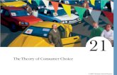 © 2007 Thomson South-Western. The Theory of Consumer Choice The theory of consumer choice addresses the following questions: –Do all demand curves slope.