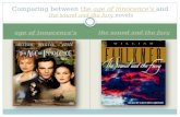 Age of innocence's the sound and the fury Comparing between the age of innocence's and the sound and the fury novels.