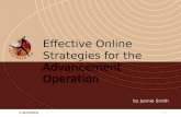 © INYATHELO1 Effective Online Strategies for the Advancement Operation by Jannie Smith.