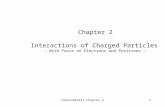 Calorimeters Chapter 21 Chapter 2 Interactions of Charged Particles - With Focus on Electrons and Positrons -