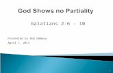 Galatians 2:6 - 10 Presented by Bob DeWaay April 7, 2013.