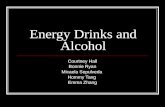 Energy Drinks and Alcohol Courtney Hall Bonnie Ryan Micaela Sepulveda Hommy Tang Emma Zhang.