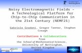 NEMF21 Noisy Electromagnetic Fields – A Technological Platform for Chip-to-Chip Communication in the 21st Century (NEMF21) Gabriele Gradoni, Gregor Tanner,