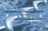 NS 1300 Emergence of Modern Science Patterns of Inheritance.