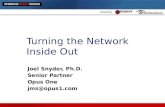 Turning the Network Inside Out Joel Snyder, Ph.D. Senior Partner Opus One jms@opus1.com.