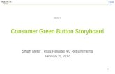 1 Consumer Green Button Storyboard Smart Meter Texas Release 4.0 Requirements February 20, 2012 DRAFT.