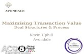Maximising Transaction Value Deal Structures & Process Kevin Uphill Avondale.