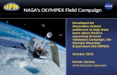 Developed for Secondary School audiences to help them learn about NASA’s upcoming Ground Validation Campaign, the Olympic Mountain Experiment (OLYMPEX)