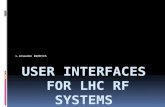 L. Arnaudon BE/RF/CS. Outline  RF systems description  Software environment  RF specialist requirements  RADE tools in use  ACS application  Low.