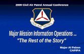 2009 Civil Air Patrol Annual Conference Major Al Pabon CAP/PA.