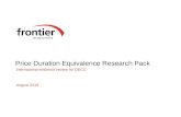 Price Duration Equivalence Research Pack International evidence review for DECC August 2015.