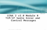 1 © 2003, Cisco Systems, Inc. All rights reserved. CCNA 2 v3.0 Module 8 TCP/IP Suite Error and Control Messages.