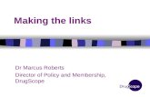 Making the links Dr Marcus Roberts Director of Policy and Membership, DrugScope.