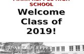 MARK KEPPEL HIGH SCHOOL Welcome Class of 2019! MKHS Admin Team.