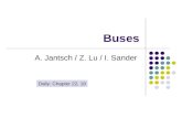 Buses A. Jantsch / Z. Lu / I. Sander Dally: Chapter 22, 18.