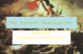 The French Revolution Napoleon Defender or Destroyer.