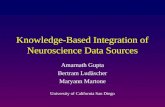 Knowledge-Based Integration of Neuroscience Data Sources Amarnath Gupta Bertram Ludäscher Maryann Martone University of California San Diego.