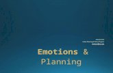 Emotions & Planning Charles Hoch Urban Planning & Policy Program chashoch@uic.edu.