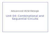 Advanced VLSI Design Unit 04: Combinational and Sequential Circuits.