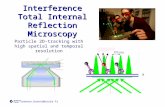 Lorenzo.busoni@curie.fr Interference Total Internal Reflection Microscopy Particle 2D-tracking with high spatial and temporal resolution x.