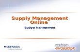 Supply Management Online Budget Management. Supply Management Online Main Menu Supply Management Online offers an easy to use menu. All the menu options.