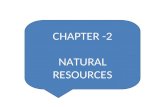 CHAPTER -2 NATURAL RESOURCES.  LAND RESOURCES  WATER RESOURCES  FOREST RESOURCES  MINERAL RESOURCES  FOOD RESOURCES  ENERGY RESOURCES CONTENTS.