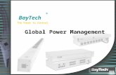 ® BayTech The Power to Control Global Power Management.