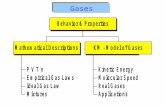 Gases. Highly compressible. Occupy the full volume of their containers. When gas is subjected to pressure, its volume decreases. Gases always form homogeneous.