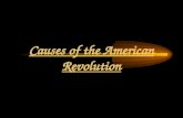 Causes of the American Revolution. The Proclamation of 1763 The Proclamation of 1763 banned any further British colonial settlement west of the Appalachian.
